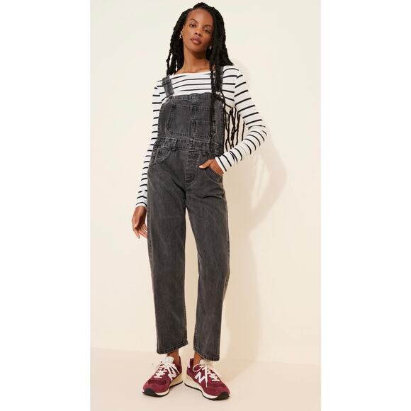 Free People Pants - Free People We The Free Ziggy Overalls, L